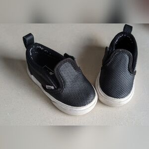 Vans Toddler Black Vans Sneakers Size 4US